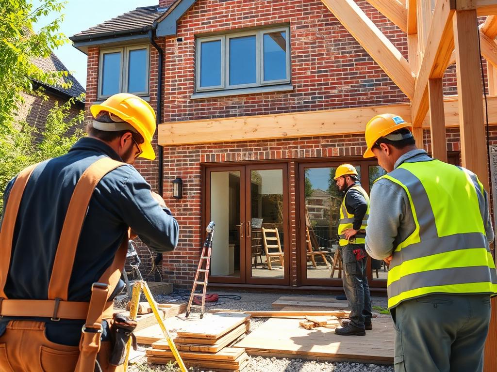 Garage Conversion carried out by a UK building & renovation company