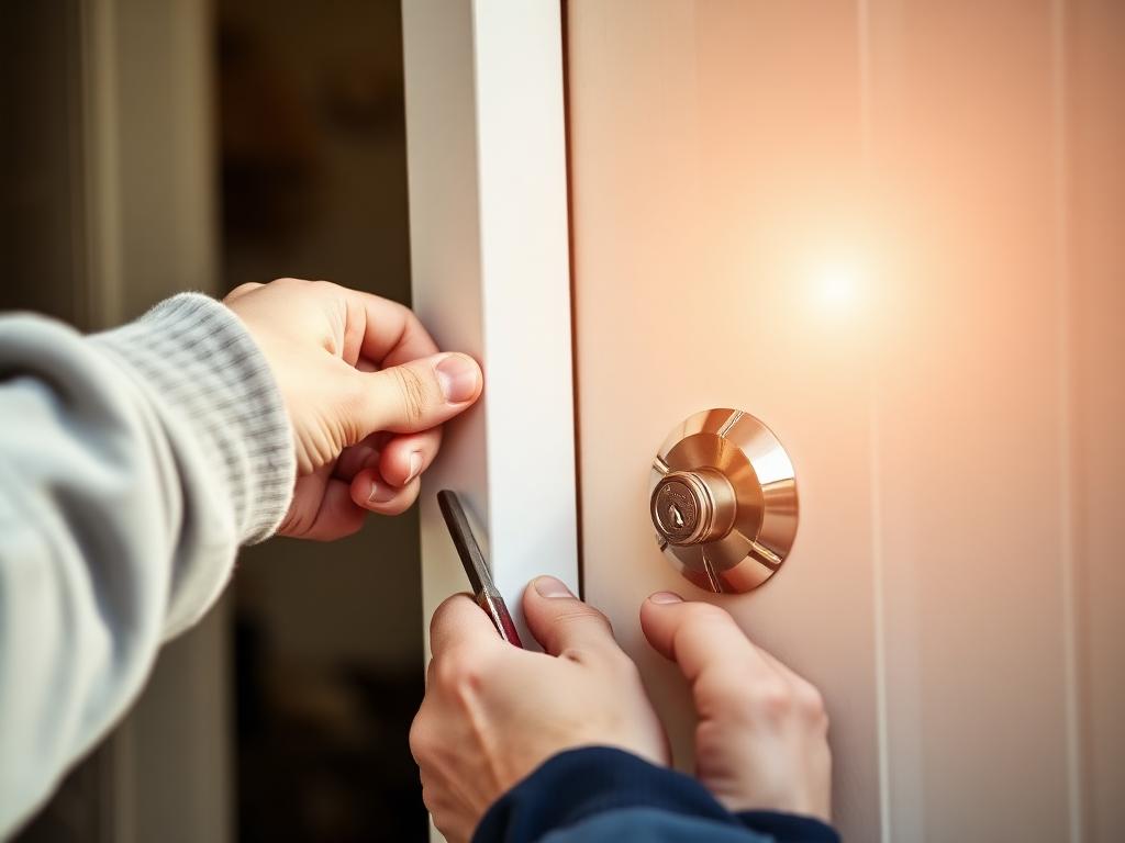 Front Door Lock Change carried out by a UK locksmiths company
